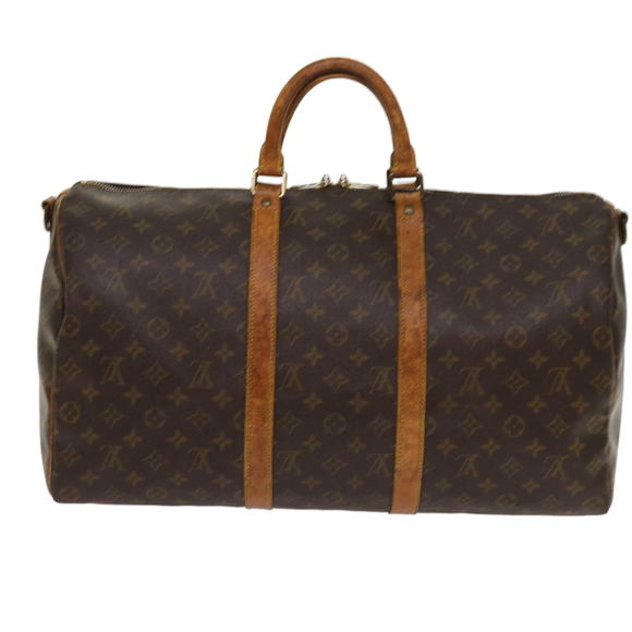 LOUIS VUITTON Monogram Keepall Bandouliere 50 Boston Bag M41416 LV Auth ki3982 - Picture 2 of 16